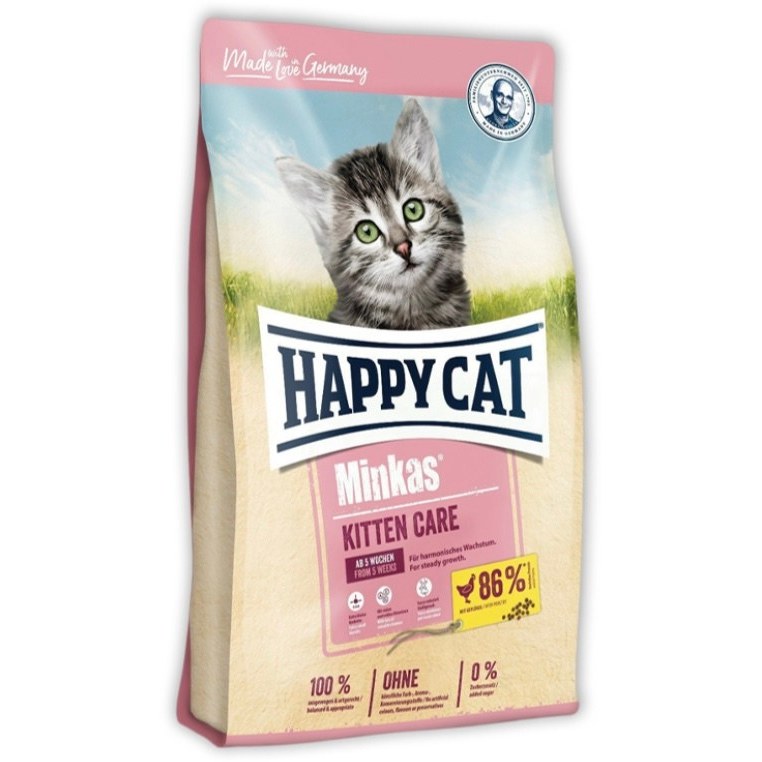 خرید غذاخشک هپی کت مینکاس مخصوص بچه گربه