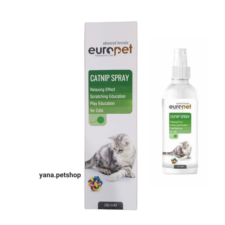 خرید اسپری کت نیپ گربه یوروپت ترکیه | ۲۰۰ میلی گرم ارسال فوری