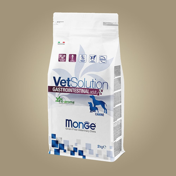 خرید غذای درمانی سگ مونژه مدل گسترو اینتستینال | مشکلات گوارش 2kg