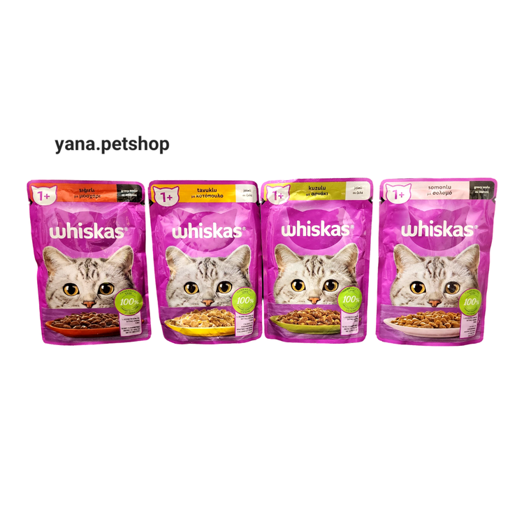 خرید پوچ گربه بالغ ویسکاس در 5 طعم