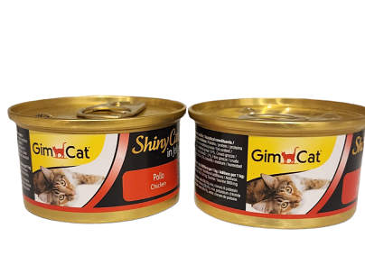 خرید کنسرو غذای گربه جیم کت در 3طعم وزن 70 گرم