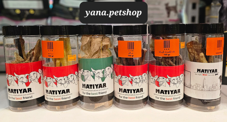 خرید تشویقی سگ ماتیار ۶طعم