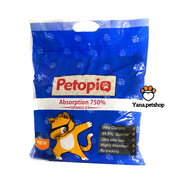 خرید خاک گربه پتوپیا مدل ساده 10 کیلوگرم