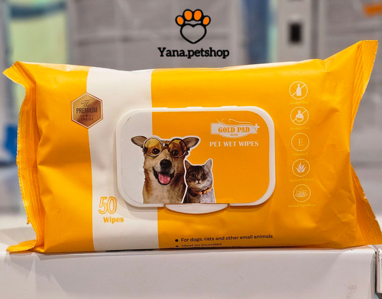 خرید دستمال مرطوب حیوانات گلد پد