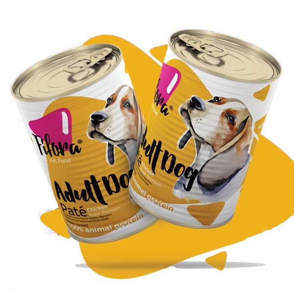 خرید کنسرو فیفورا سگ طعم مرغ ارسال فوری