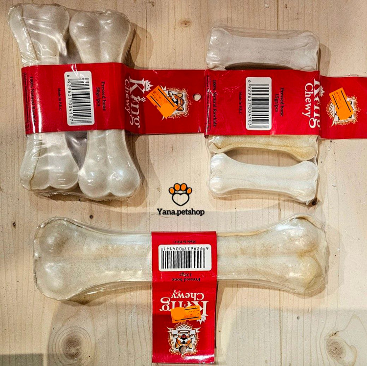 خرید تشویقی استخوان فلورایدی سگ king chewy