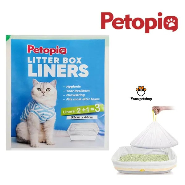 خرید لاینر و کیسه ظرف خاک گربه