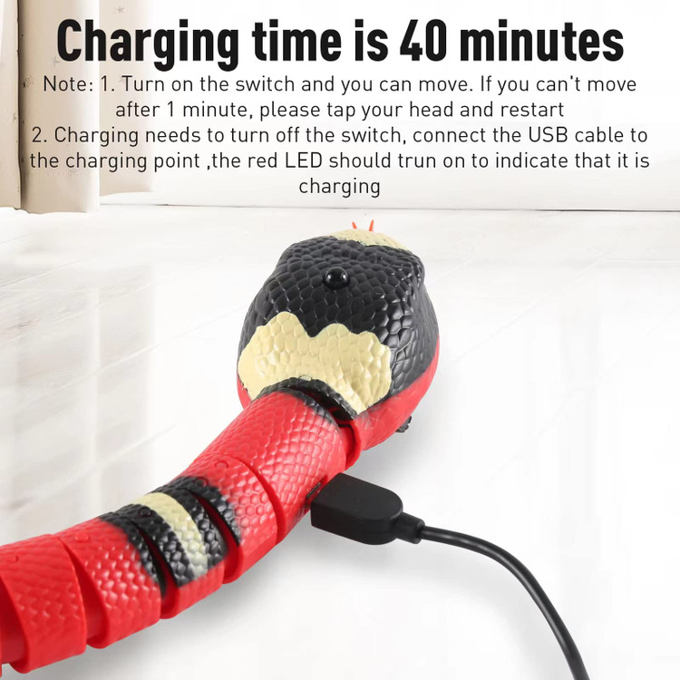 خرید اسباب بازی مار هوشمند متحرک شارژی