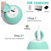 خرید توپ متحرک هوشمند گربه | همراه با شارژ USB