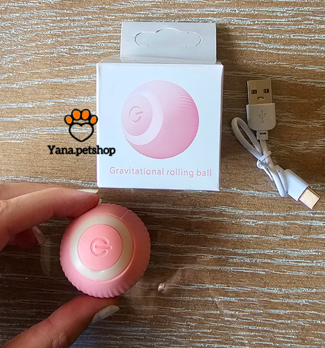 خرید توپ متحرک هوشمند گربه | همراه با شارژ USB