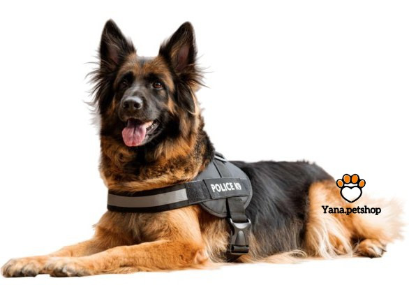 خرید آنلاین قلاده پلیسی K9 سگ مریلند | 3 سایز