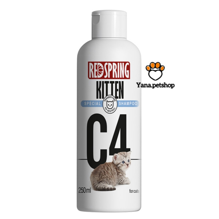 خرید شامپو بچه گربه رد اسپرینگ ۲۵۰ میلیلیتر