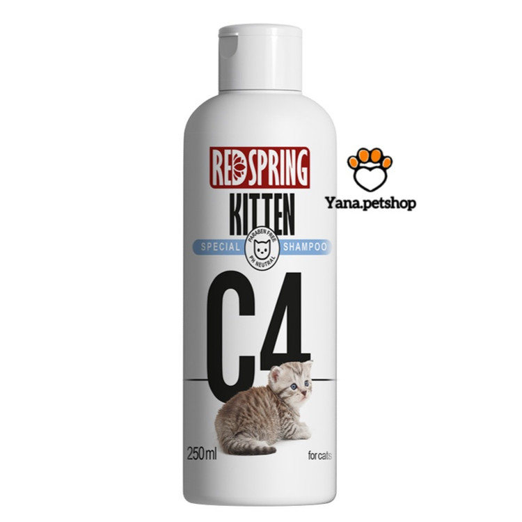 خرید شامپو بچه گربه رد اسپرینگ ۲۵۰ میلیلیتر