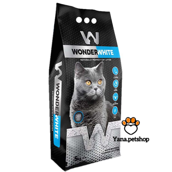 خرید خاگ گربه کربن دار واندر وایت