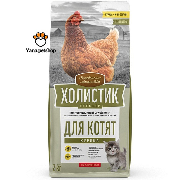 خرید غذای خشک بچه گربه کت فست طعم مرغ 2کیلوگرم ارسال فوری