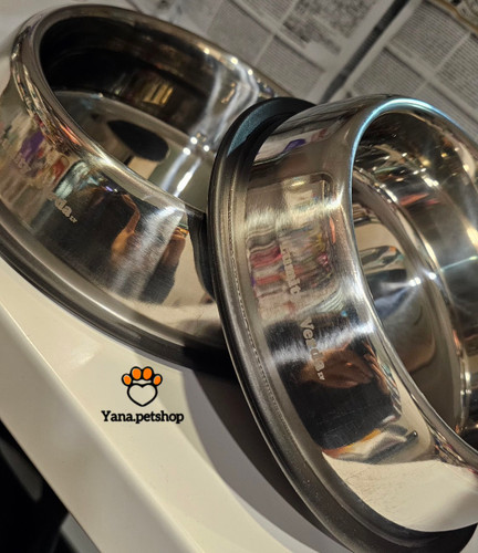 خرید ظرف غذای استیل سگ و گربه در قطر 15 و 20