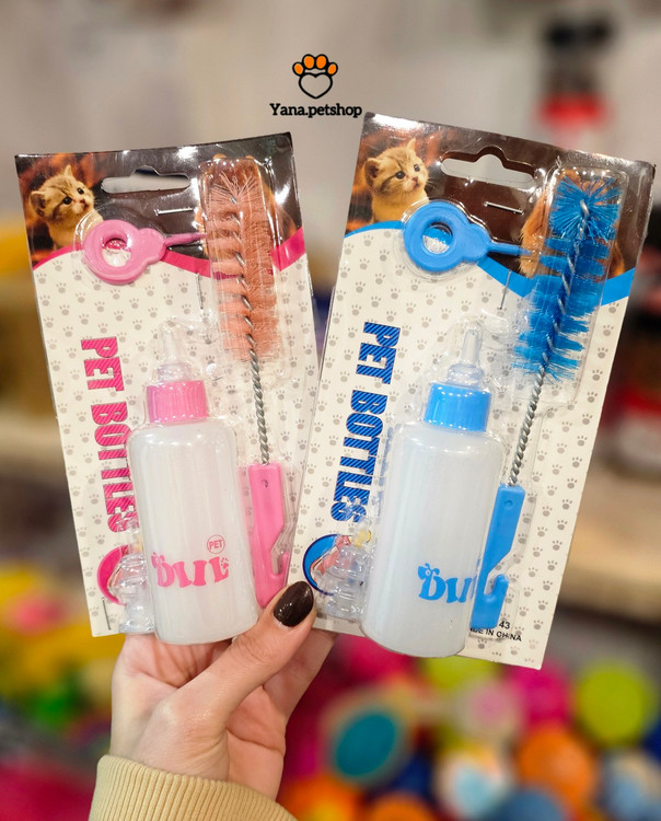 خرید شیشه شیر بچه گربه