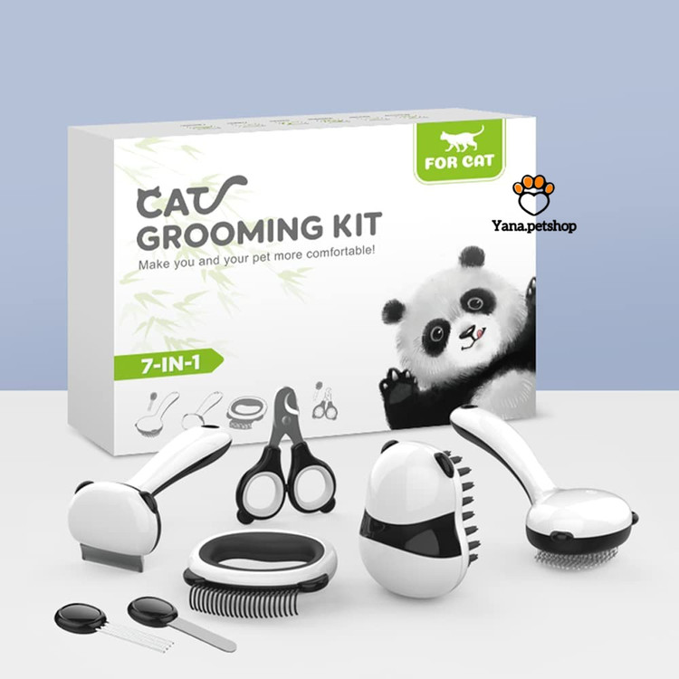 خرید کیت نظافت حیوانات خانگی 7 در 1 | گرومینگ خانگی سگ و گربه