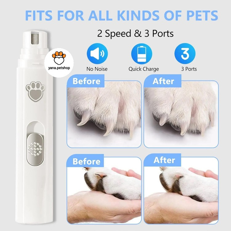سوهان برقی سگ و گربه مجهز به چراغ LED مدل Pet Armor Sharpener