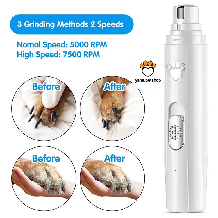 سوهان برقی سگ و گربه مجهز به چراغ LED مدل Pet Armor Sharpener