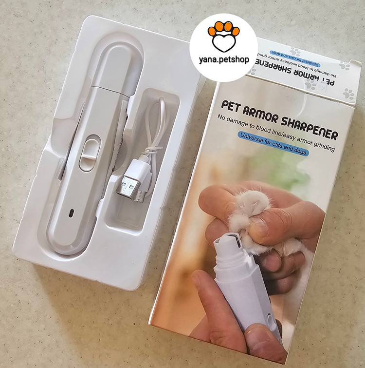سوهان ناخن برقی سگ و گربه مجهز به چراغ LED ارسال فوری